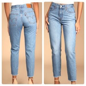 Levi’s Premium Wedgie Denim Jeans - Size 28